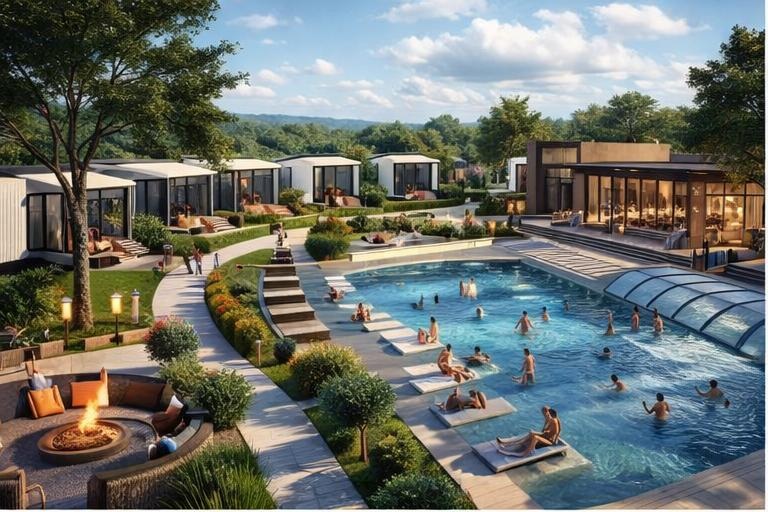 Babylon resort concept by day